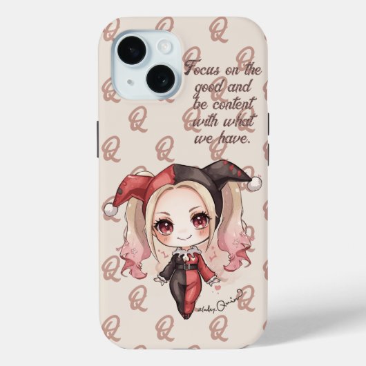 Focus on the good and be content with what we have Case-Mate iPhoneケース (裏面)
