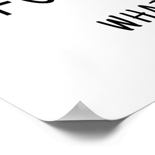 Focus on the Good Camera Wildflower ポスター (角)