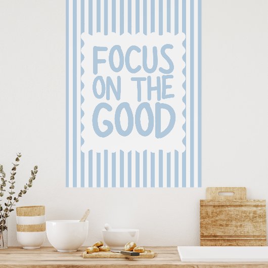 Focus on the Good Poster ポスター (キッチン)