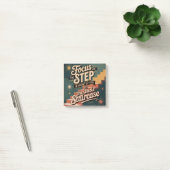 Focus On The Step In Front Of You ポストイット (オフィス)