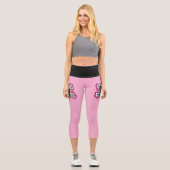 Focus on Your Fitness Women's Exercise カプリレギンス (正面)