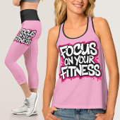 Focus on Your Fitness Women's Exercise カプリレギンス