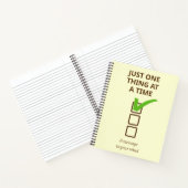 Focus Spiral Notebook - Just One Thing At A Time ノートブック (内部)