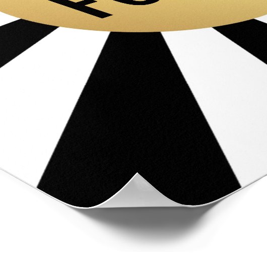 Focus Wordsについてやる気を起こさせる ポスター (角)