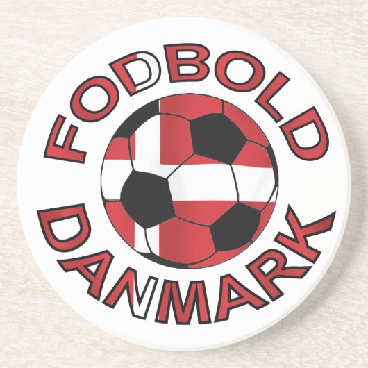 Fodbold Danmarkのフットボールデンマーク コースター (正面)