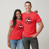 Fodbold Danmarkのフットボールデンマーク Tシャツ (ユニセックス)