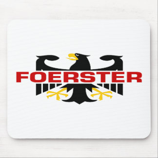 Foersterの姓 マウスパッド