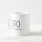 FOFO 大暴れへの恐怖 コーヒーマグカップ (正面左)