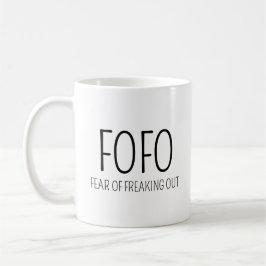 FOFO 大暴れへの恐怖 コーヒーマグカップ