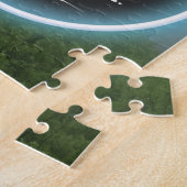 Fog and Green Trees ジグソーパズル (側面)