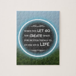 Fog and Green Trees ジグソーパズル