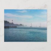 Fog At Mackinac Harborはがき ポストカード (正面)