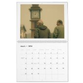 FOG of Colors 2026 Calendar – Elegant Black カレンダー (3月 2026)