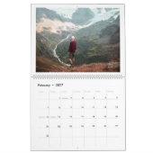 FOG of Colors 2026 Calendar – Elegant Black  カレンダー (2月 2027)