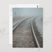 Fog On The Tracksポストカード ポストカード (正面/裏面)
