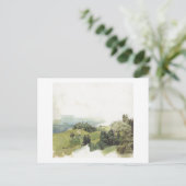 Foggy California Hills ポストカード (スタンド正面)