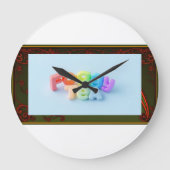 Foggy clock ラージ壁時計 (正面)