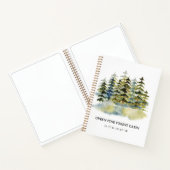 Foggy Forest Vacation Rental Guest Book ノートブック (内部)