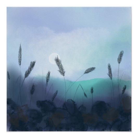 Foggy morning  ポスター (正面)