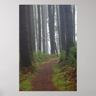 Foggy morning, (Semi-Gloss) ポスター