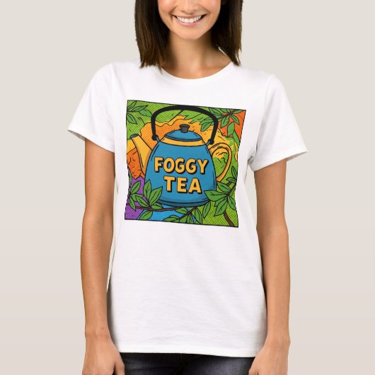 Foggy Tea-shirr Tシャツ (正面)