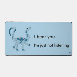Foghorn Dino I Hear You 楽しいミーム デスクマット