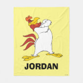 Foghorn Leghorn Arms Crossed フリースブランケット (正面)