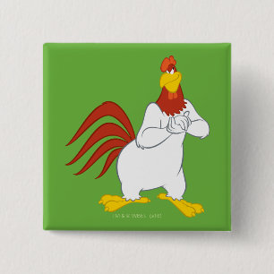 Foghorn Leghorn Mischievous Stare 缶バッジ