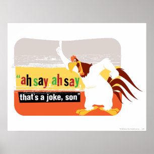 Foghorn That's A Joke, Son ポスター