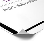 FOILメソッド数学ポスター ポスター (角)