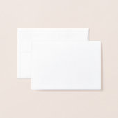 Foil Card 箔カード (封筒付き正面)