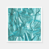 Foil Crinkle Pattern スタンダードカクテルナプキン (正面)