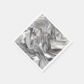 Foil Crinkle Pattern スタンダードカクテルナプキン (角)