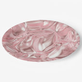 Foil Crinkle Pattern ペーパープレート (アングル)