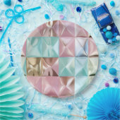 Foil Crinkle Pattern ペーパープレート (パーティー)