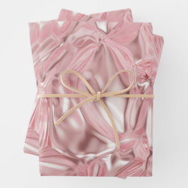 Foil Crinkle Pattern ラッピングペーパーシート