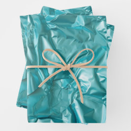 Foil Crinkle Pattern ラッピングペーパーシート