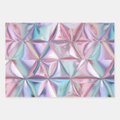 Foil Crinkle Pattern ラッピングペーパーシート (正面3)