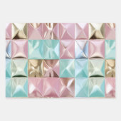 Foil Crinkle Pattern ラッピングペーパーシート (正面)