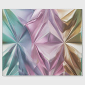 Foil Crinkle Pattern ラッピングペーパー (フラット)