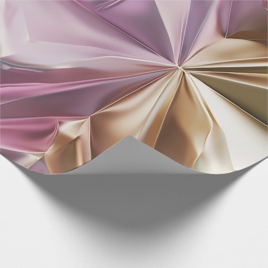 Foil Crinkle Pattern ラッピングペーパー (角)