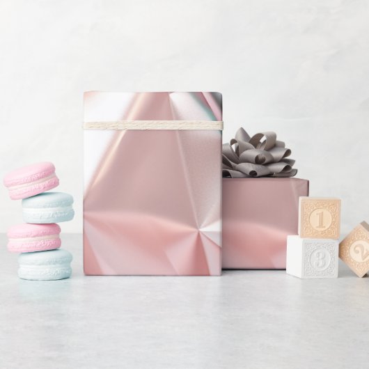 Foil Crinkle Pattern ラッピングペーパー (ベビーシャワー)