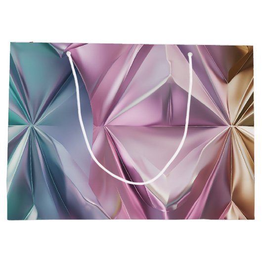 Foil Crinkle Pattern ラージペーパーバッグ (裏面)