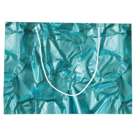 Foil Crinkle Pattern ラージペーパーバッグ (裏面)