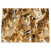 Foil Crinkle Pattern ラージペーパーバッグ (正面)