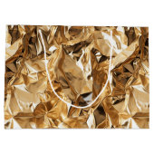 Foil Crinkle Pattern ラージペーパーバッグ (裏面)