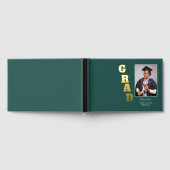 Foil Graduation Guestbook - college or high school ゲストブック (全面)