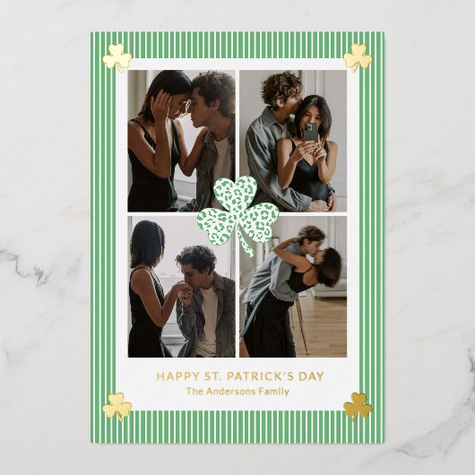 Foil Holiday Card 箔シーズンカード (正面)