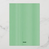 Foil Holiday Card 箔シーズンカード (裏面)