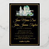 Foil Invitation 箔招待状 (正面)